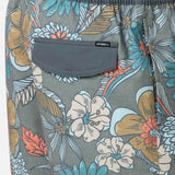 Hermosa Elastic Waist Lined 17" Swim Trunks