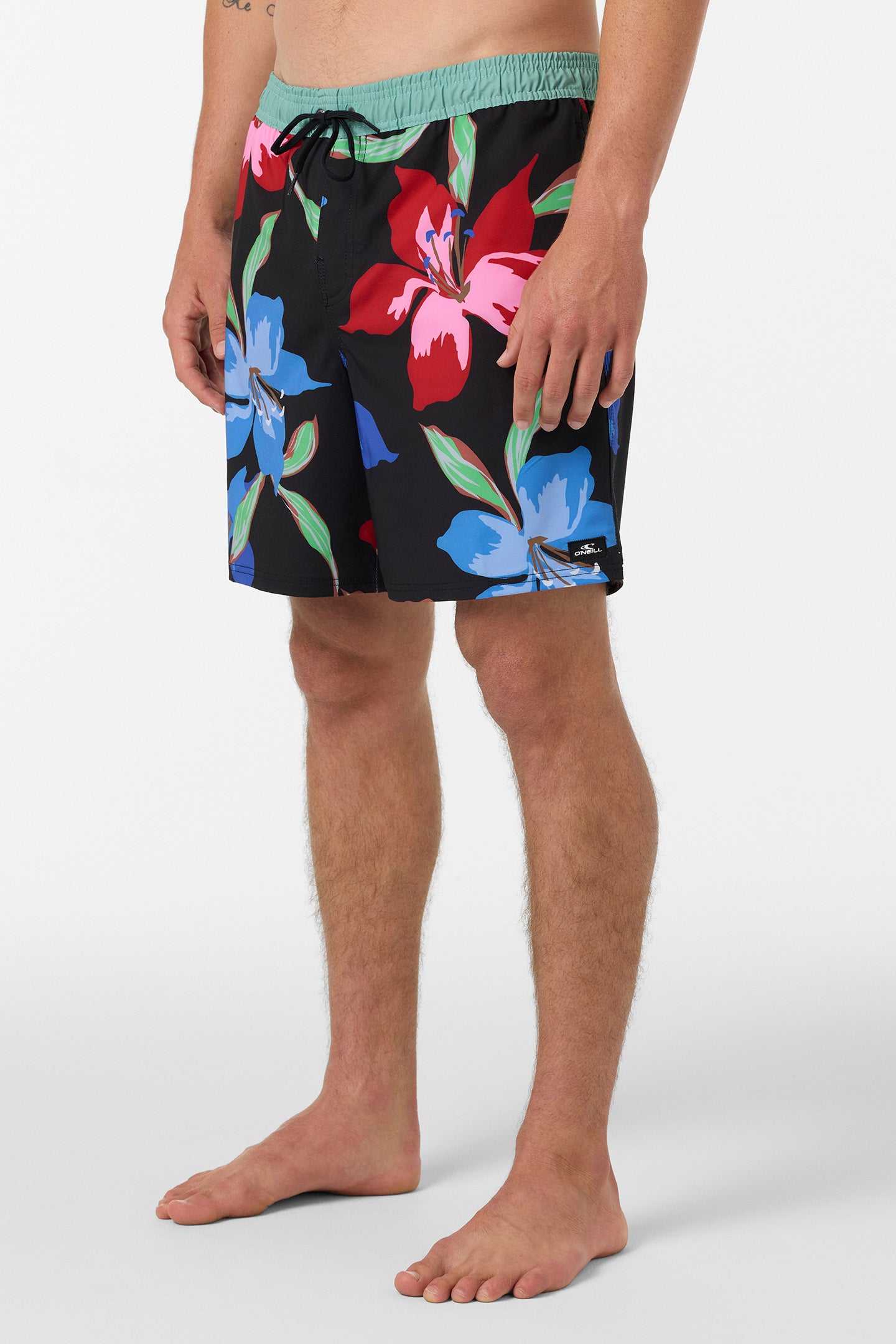 Hermosa Elastic Waist Lined 17" Swim Trunks - Sail Blue | O'Neill