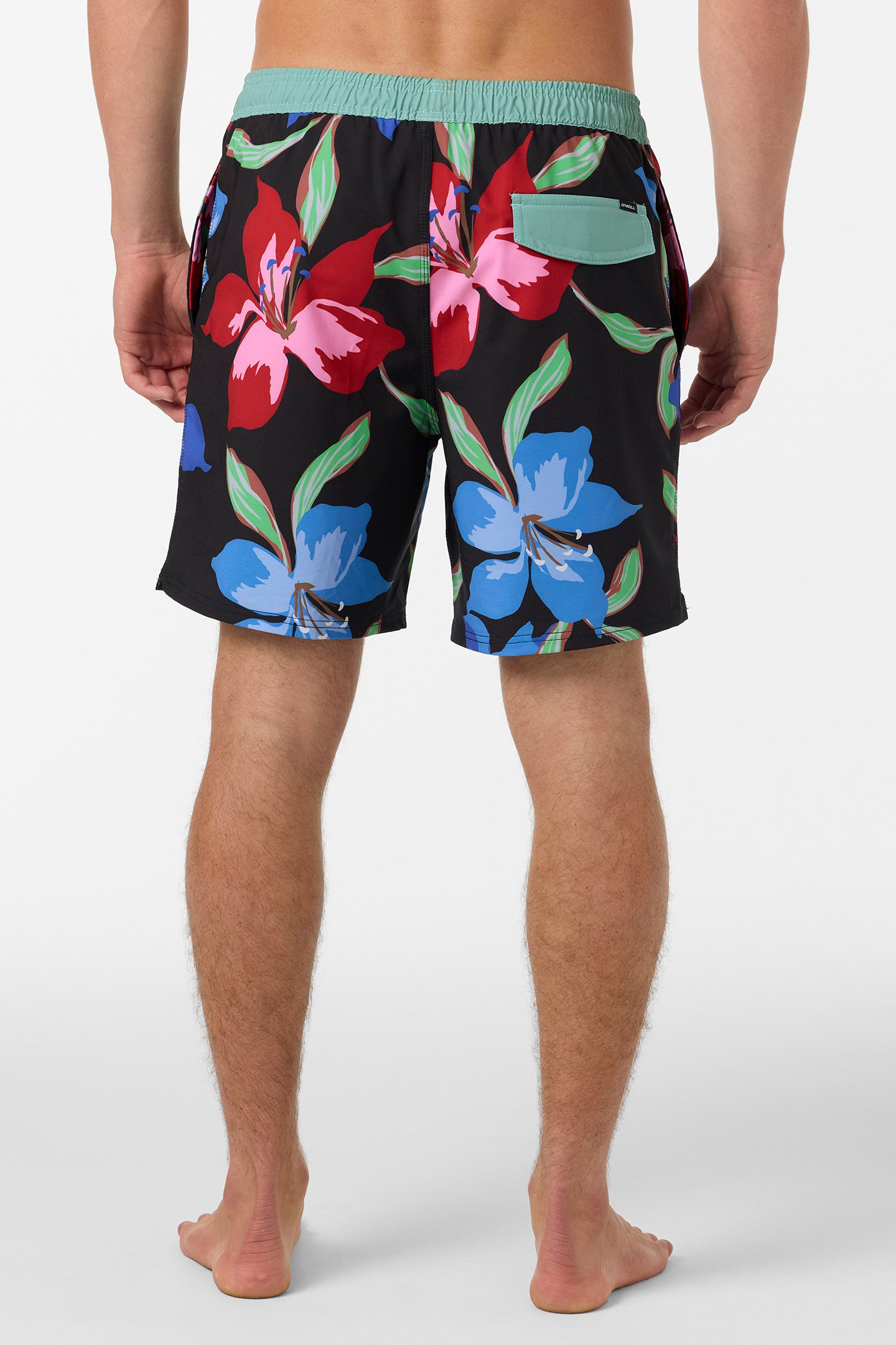 Hermosa Elastic Waist Lined 17" Swim Trunks - Sail Blue | O'Neill