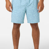 Hermosa Elastic Waist Lined 17" Swim Trunks