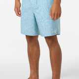 Hermosa Elastic Waist Lined 17" Swim Trunks