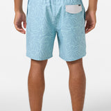 Hermosa Elastic Waist Lined 17" Swim Trunks