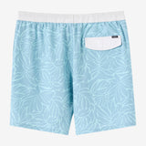 Hermosa Elastic Waist Lined 17" Swim Trunks