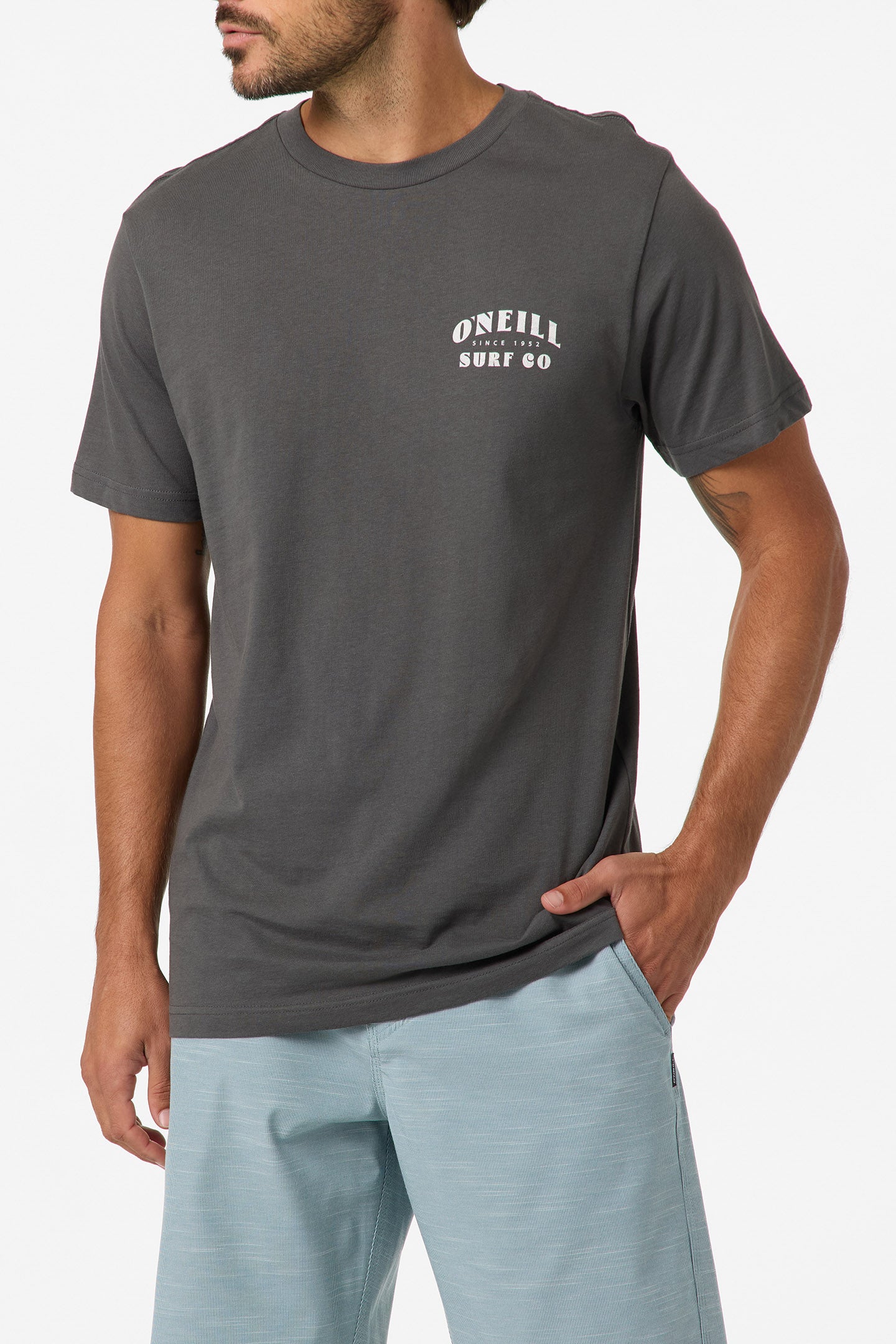 Arch Classic Tee Standard Fit Tee - Dark Shadow | O'Neill