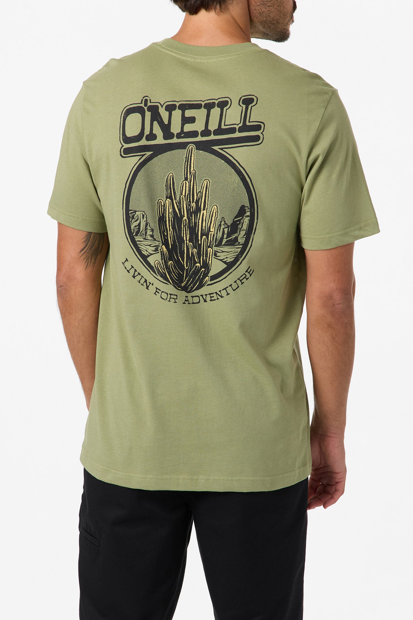 Cactus Classic Tee Standard Fit Tee - Oil Green | O'Neill