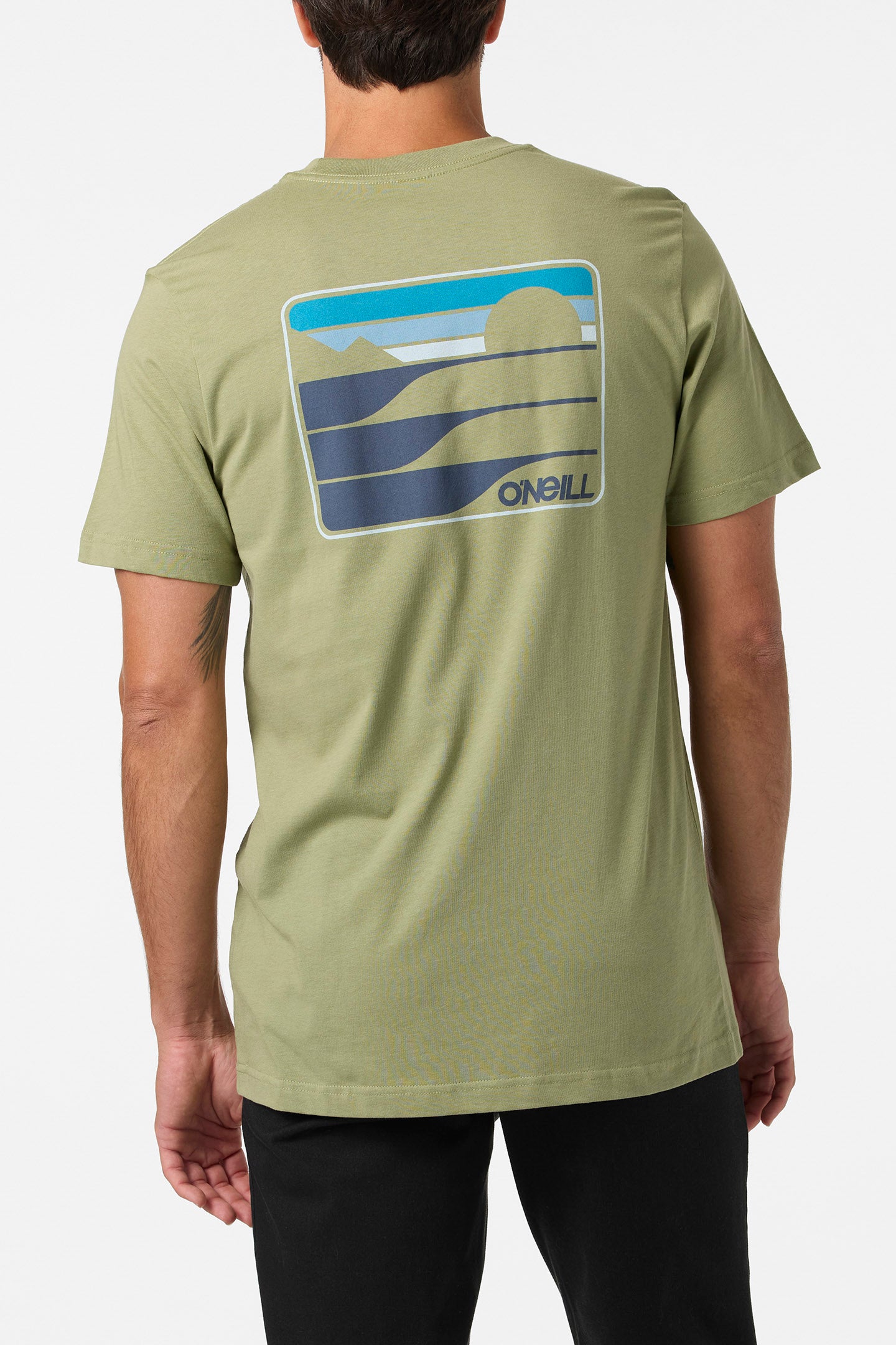 Dawn Classic Tee Standard Fit Tee - Oil Green | O'Neill