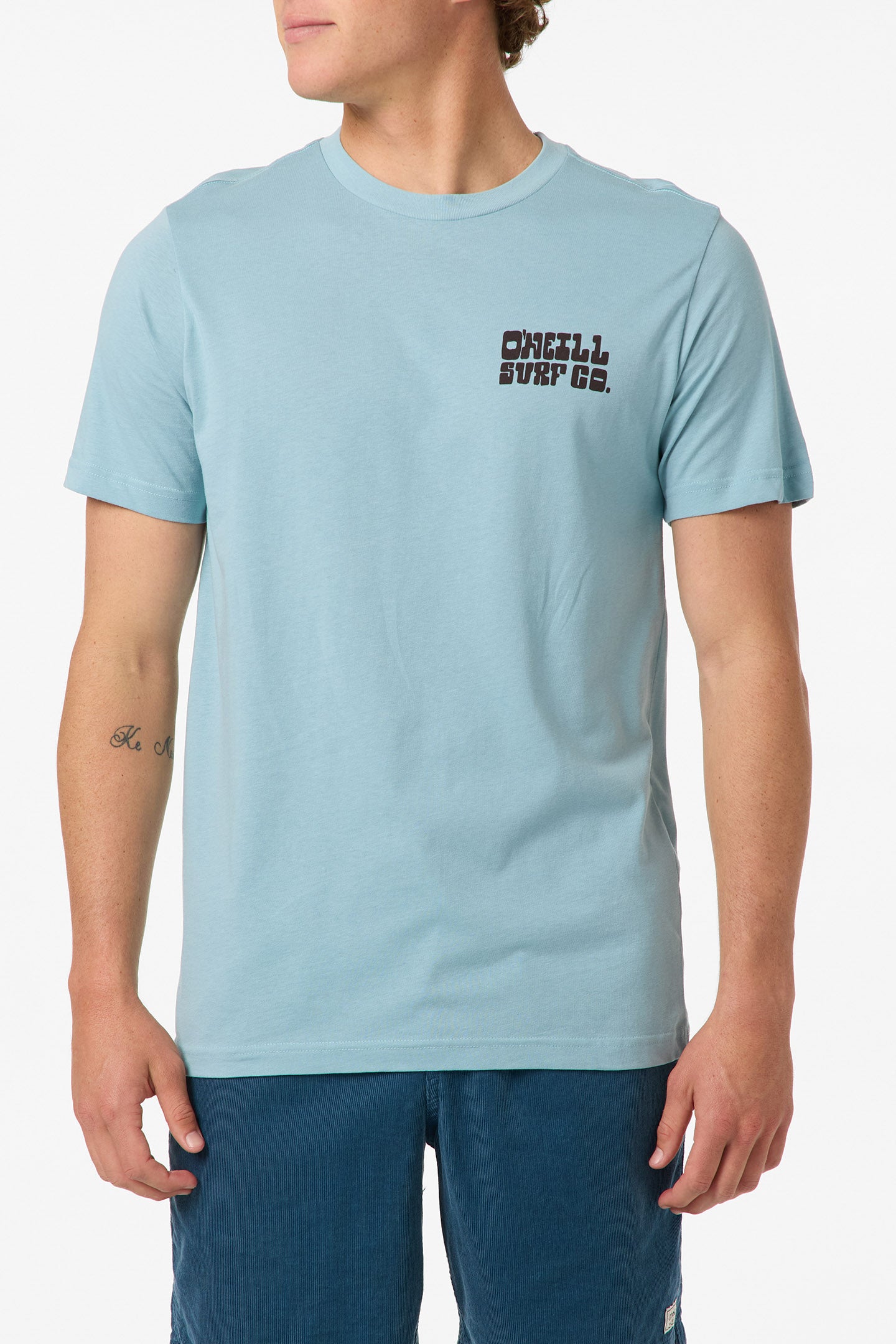 De La Cruzer Classic Tee Standard Fit Tee - Stone Blue | O'Neill