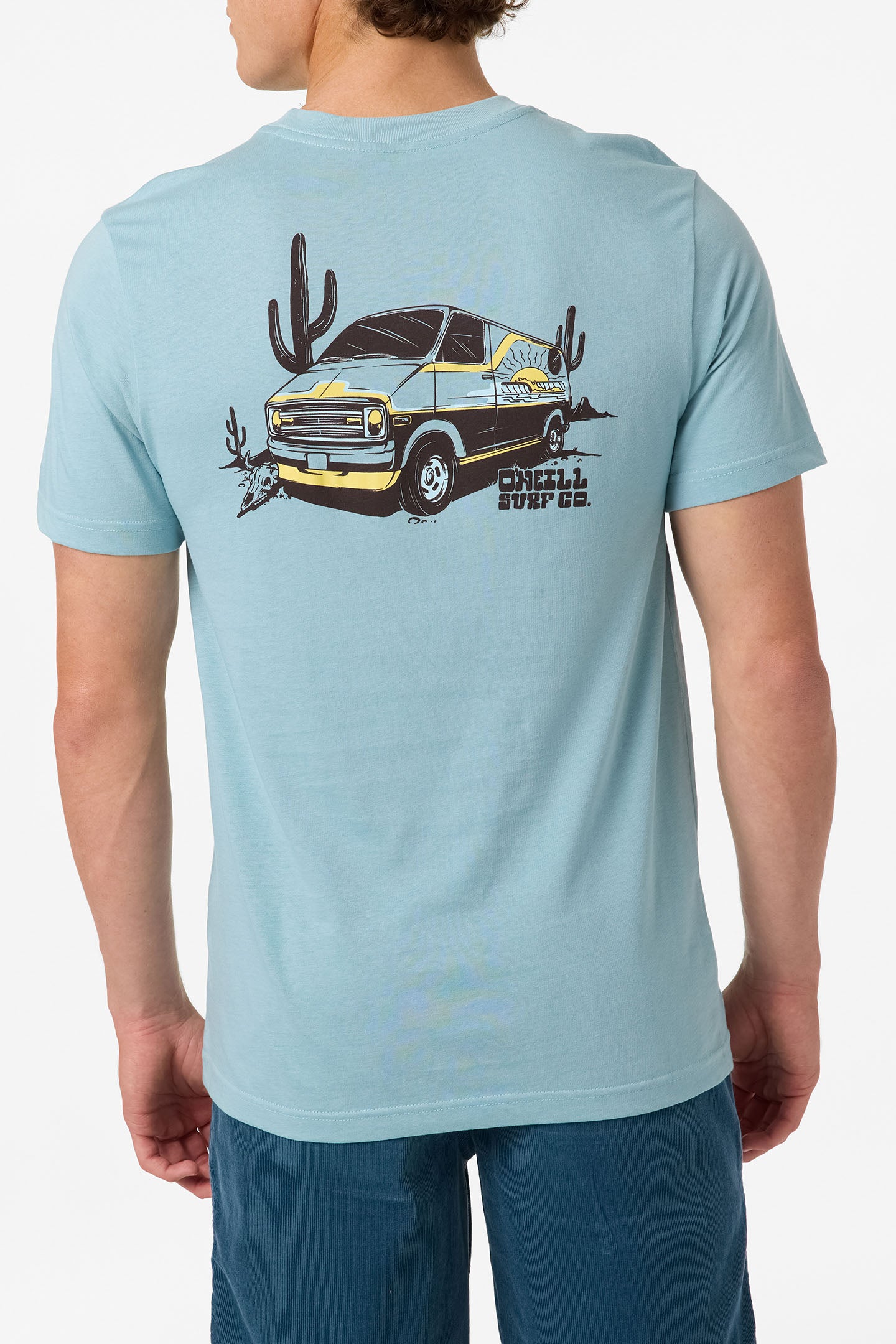 De La Cruzer Classic Tee Standard Fit Tee - Stone Blue | O'Neill