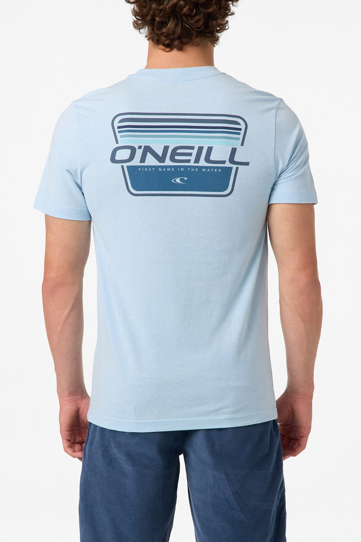 Lineup Classic Tee Standard Fit Tee - Sky Blue Heather | O'Neill