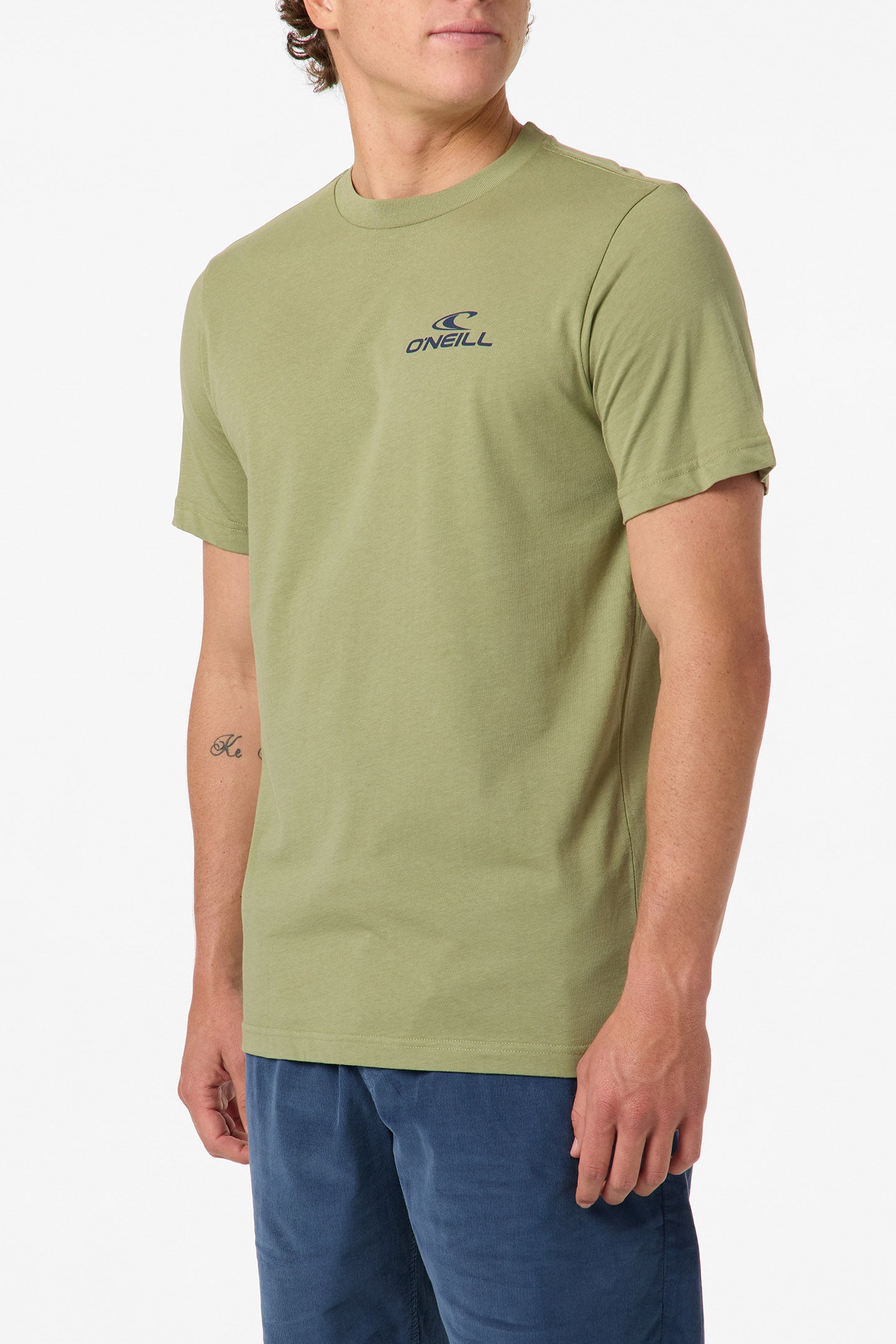 Lineup Classic Tee Standard Fit Tee - Oil Green | O'Neill