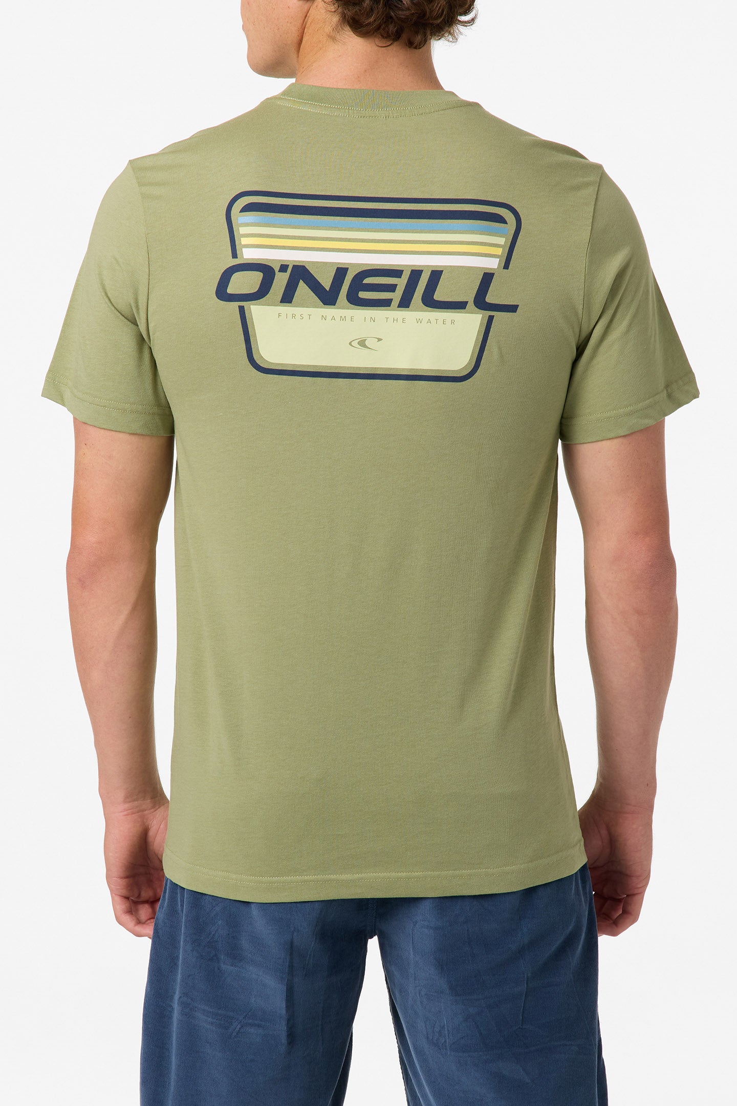 Lineup Classic Tee Standard Fit Tee - Oil Green | O'Neill