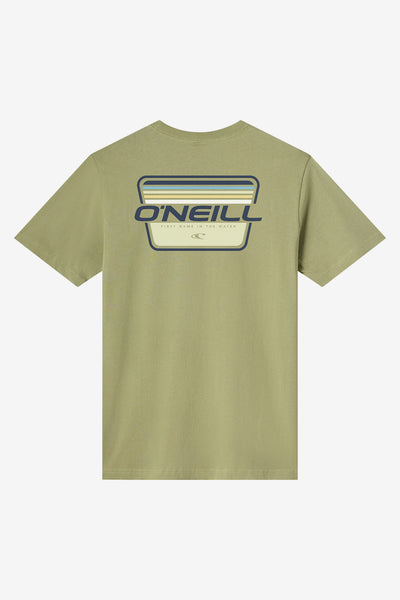 Lineup Classic Tee Standard Fit Tee - Oil Green | O'Neill