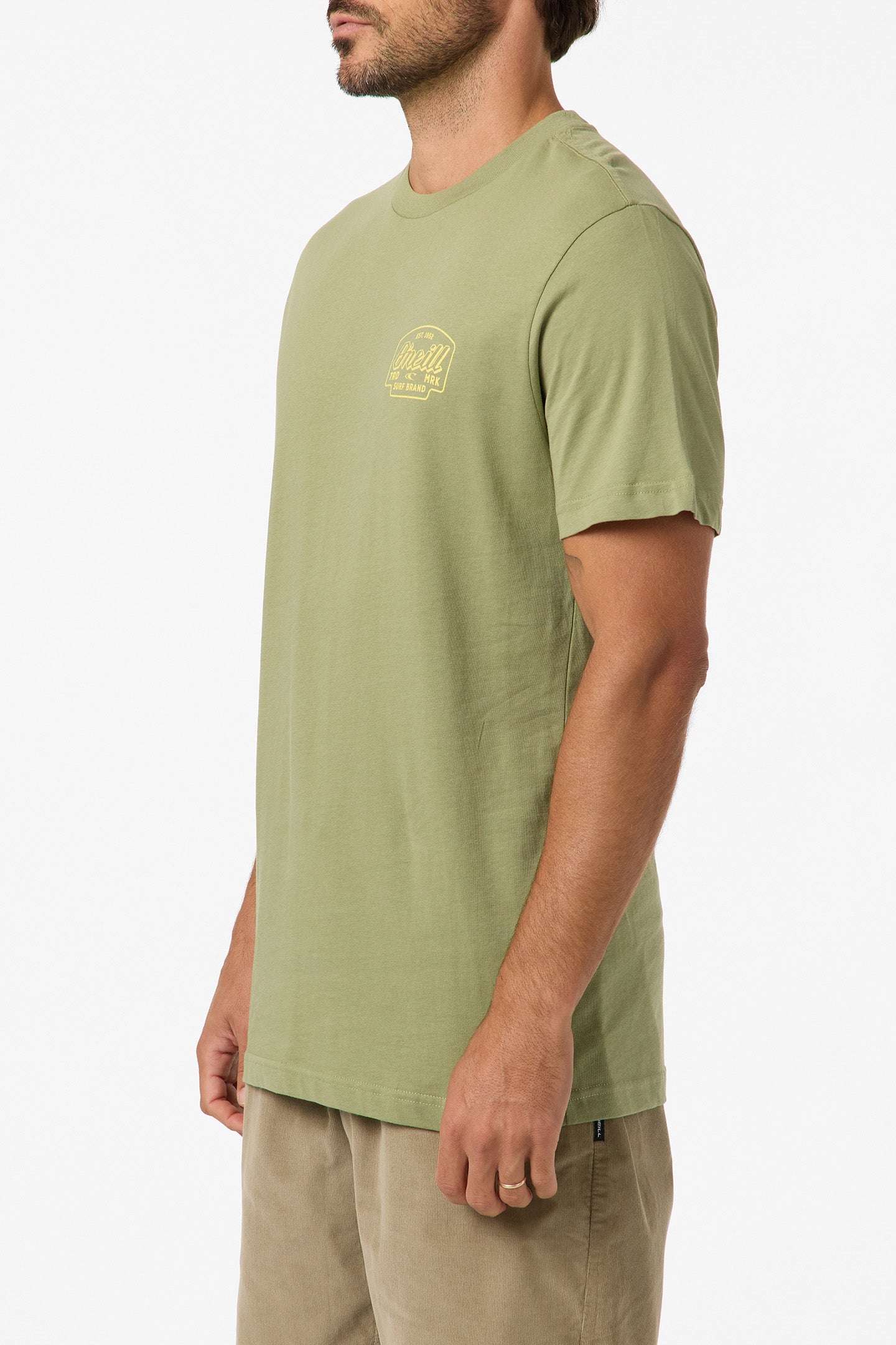 Locksmith Classic Tee Standard Fit Tee - Oil Green | O'Neill