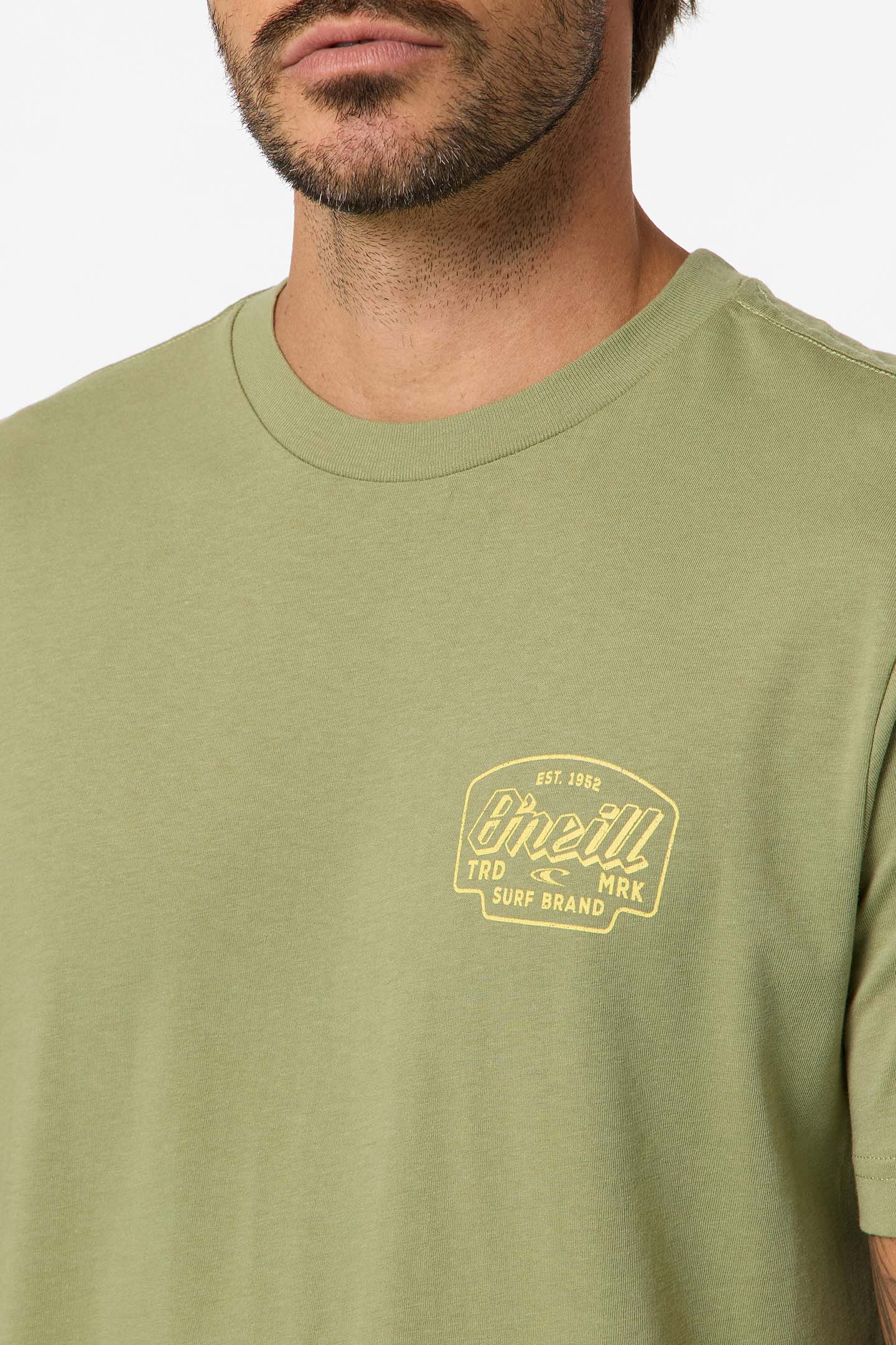 Locksmith Classic Tee Standard Fit Tee - Oil Green | O'Neill