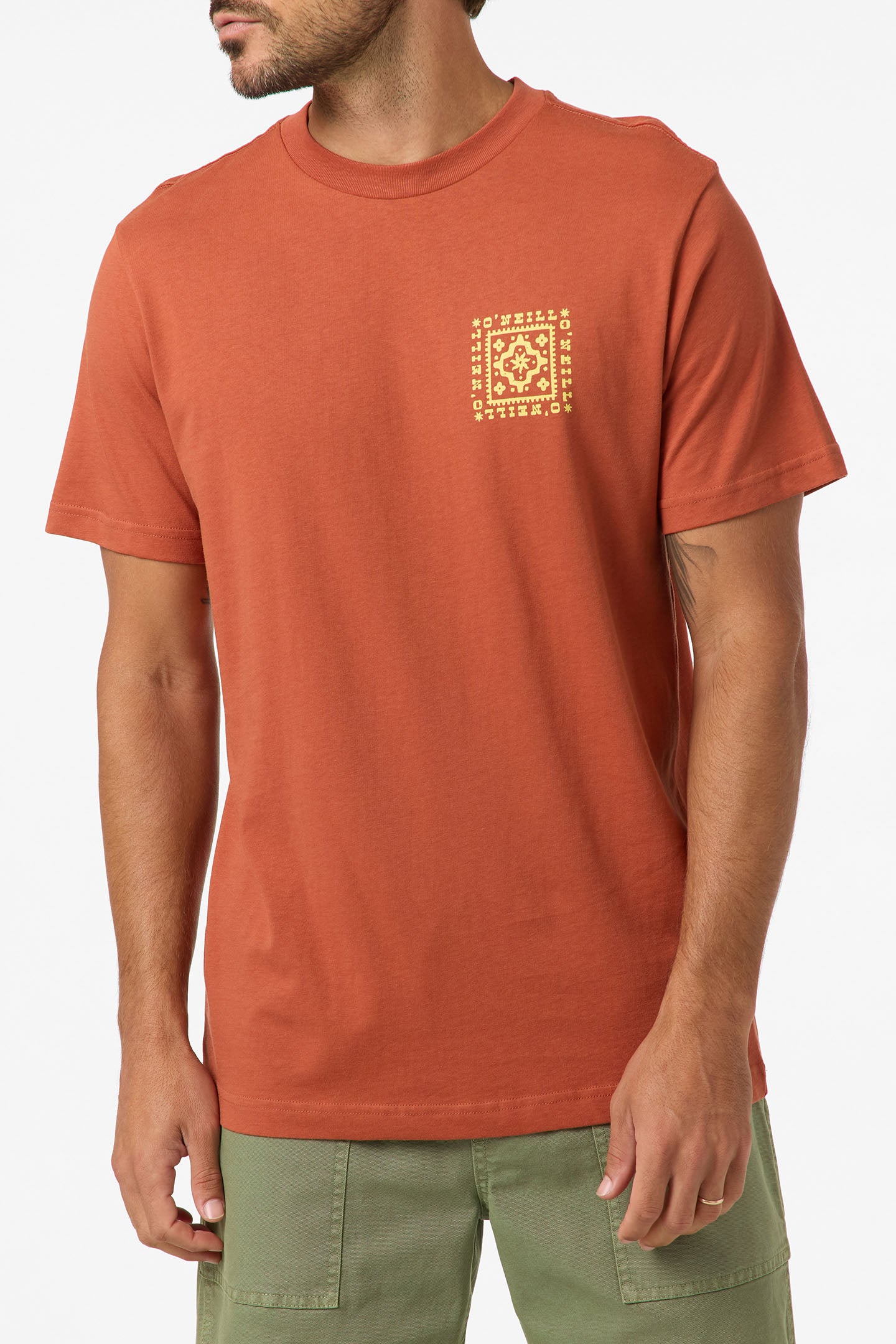 Tile Classic Tee Standard Fit Tee - Chutney | O'Neill