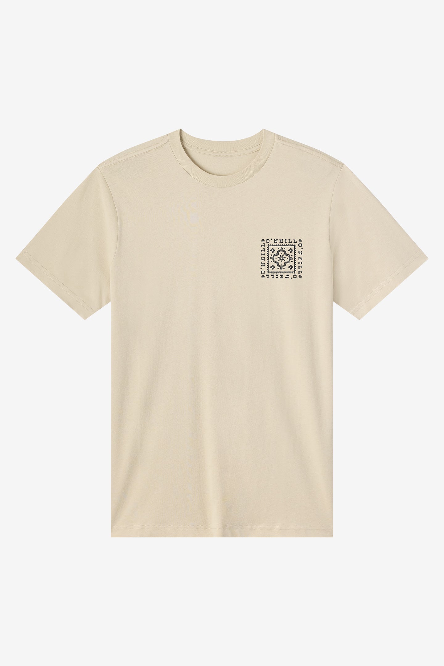 Tile Classic Tee Standard Fit Tee - Lt Khaki | O'Neill