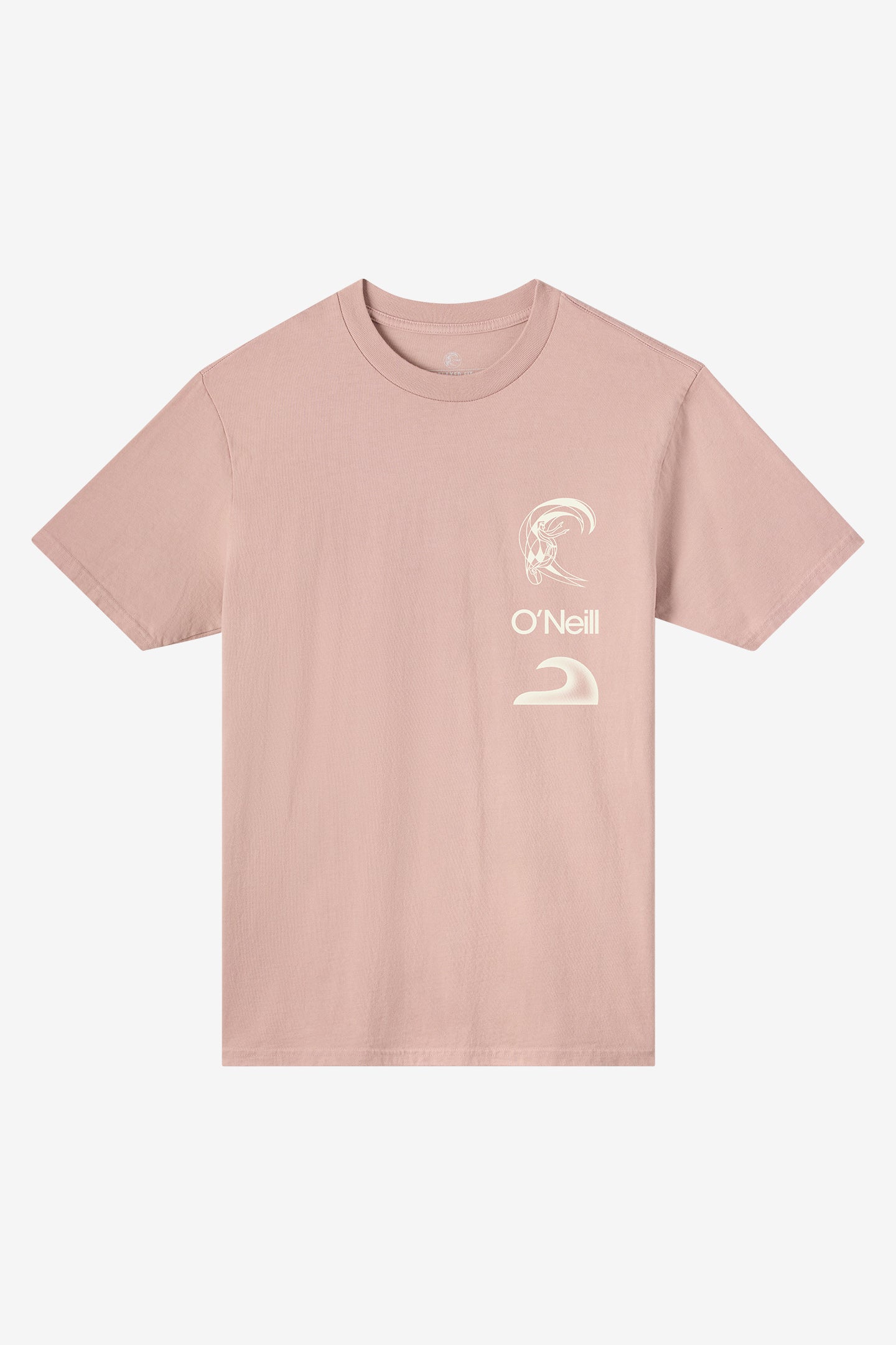O'Riginals Shaper Vintage Tee Relaxed Fit Tee - Deauville Mauve