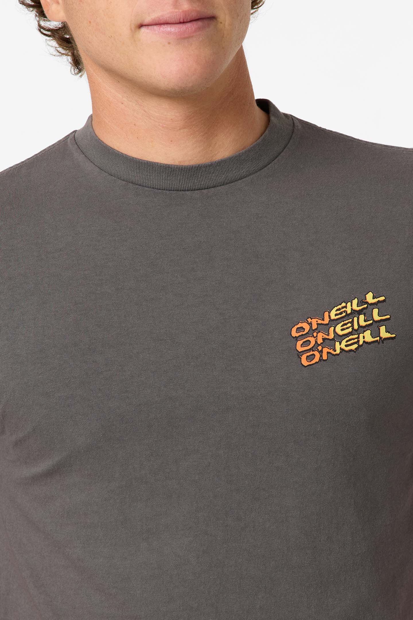 Circle Freak Boxy Tee Standard Fit Tee - Grey Mineral | O'Neill