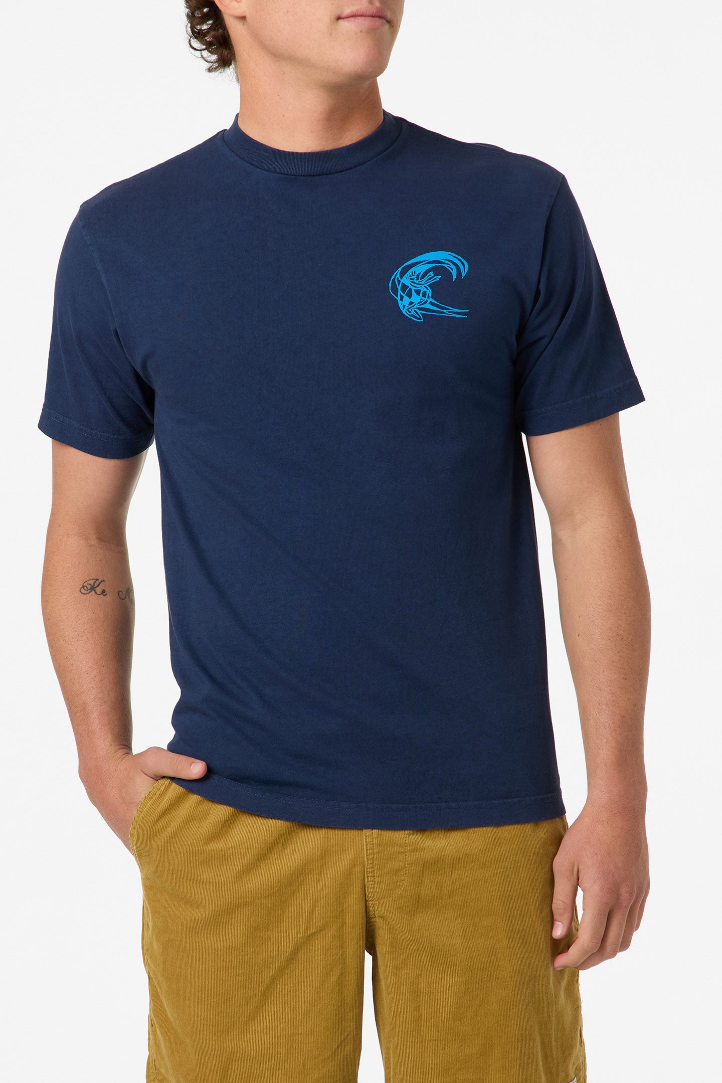 Escape Boxy Tee Standard Fit Tee - New Navy | O'Neill