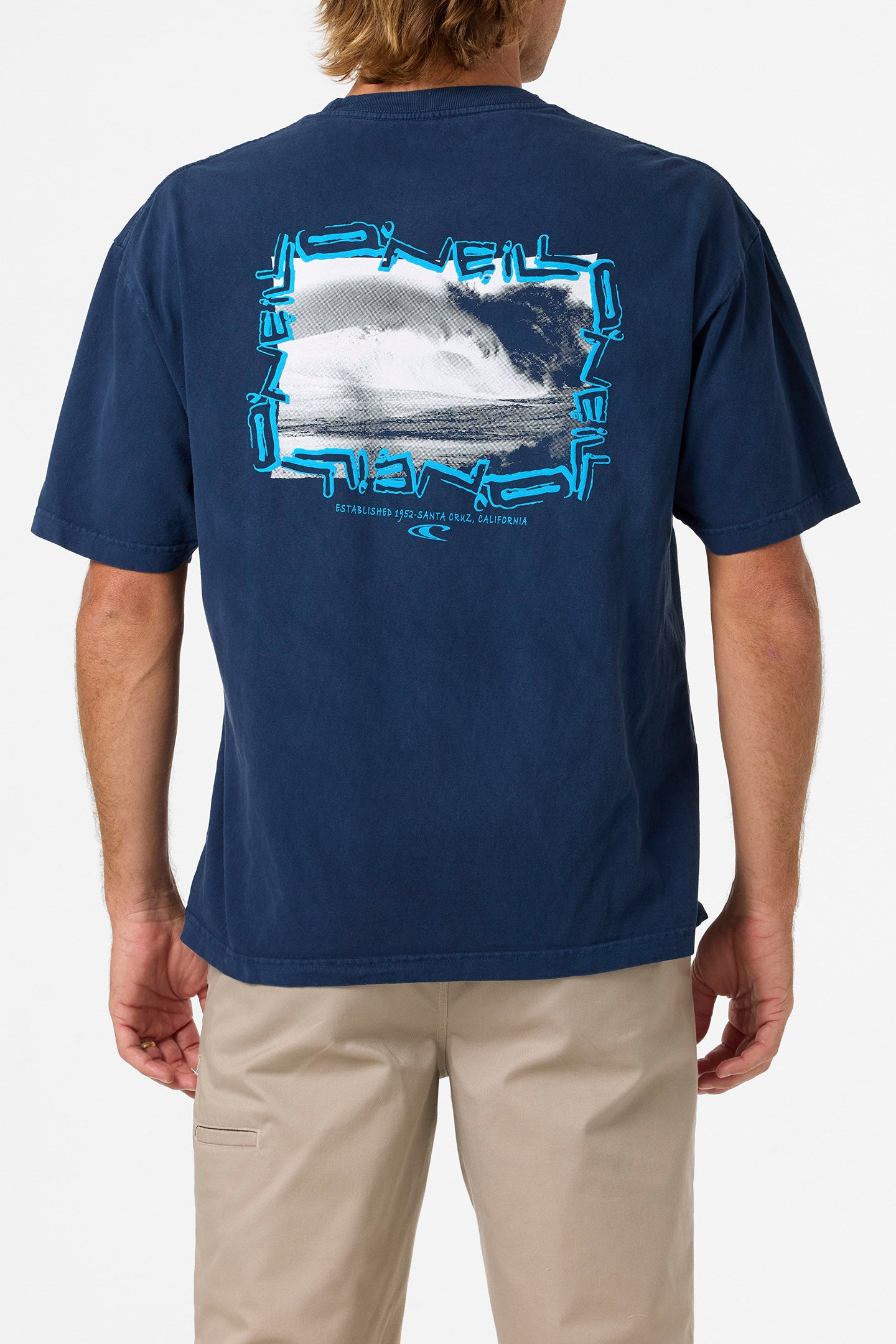 Escape Boxy Tee Standard Fit Tee - New Navy | O'Neill