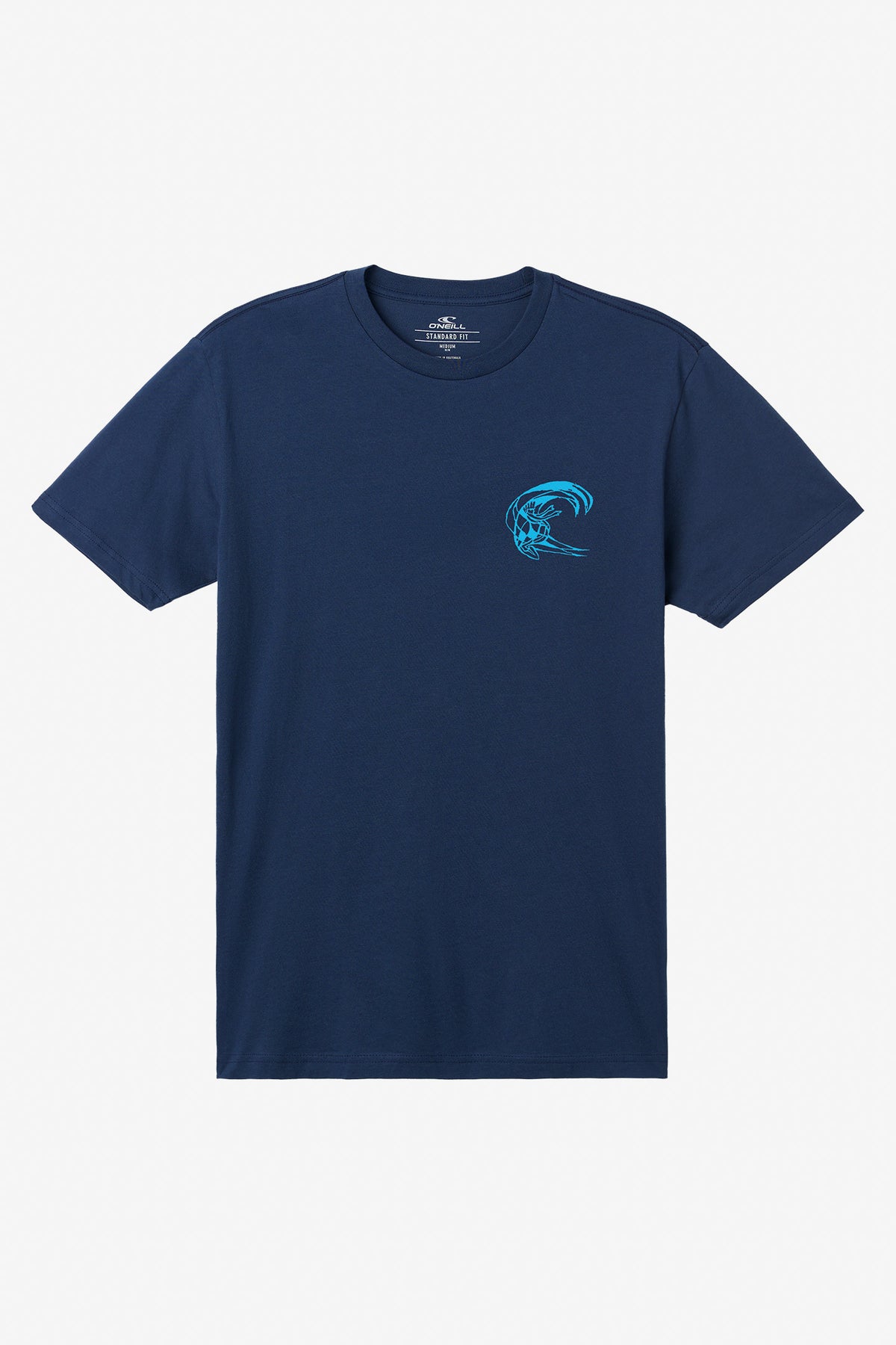 Escape Boxy Tee Standard Fit Tee - New Navy | O