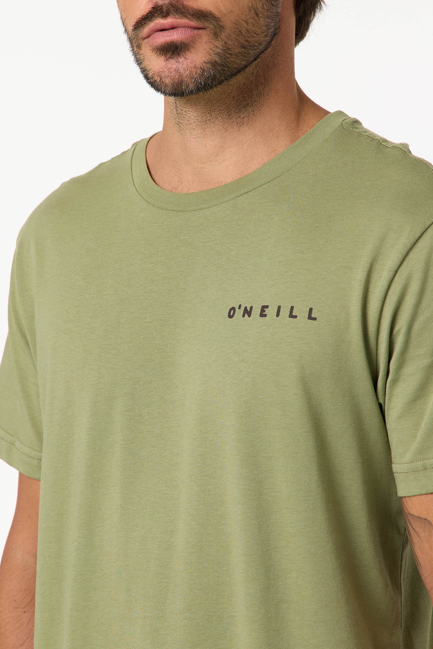 Skulliosis Classic Tee Standard Fit Tee - Oil Green | O'Neill