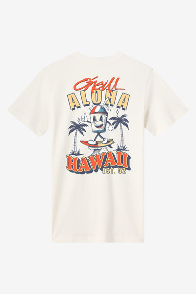 Hawaii Snack Time Classic Tee - Tofu | O'Neill