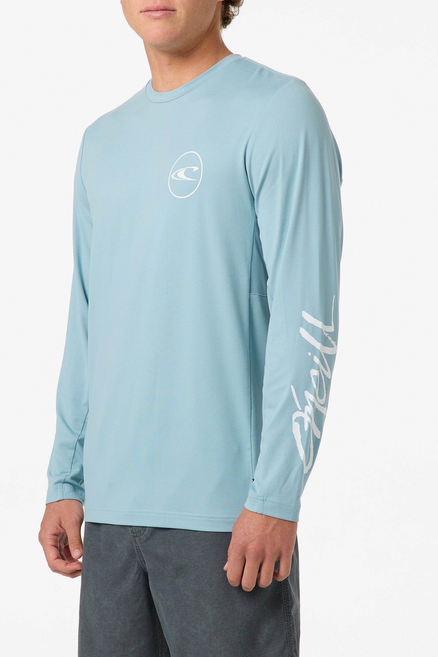 Logo Upf Ls Tee Long Sleeve Tee - Stone Blue | O'Neill