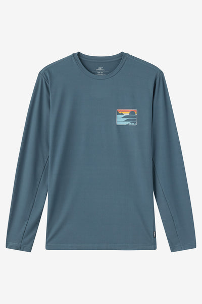 Dawn Upf Ls Tee Standard Fit Long Sleeve Tee - Dark Slate | O'Neill
