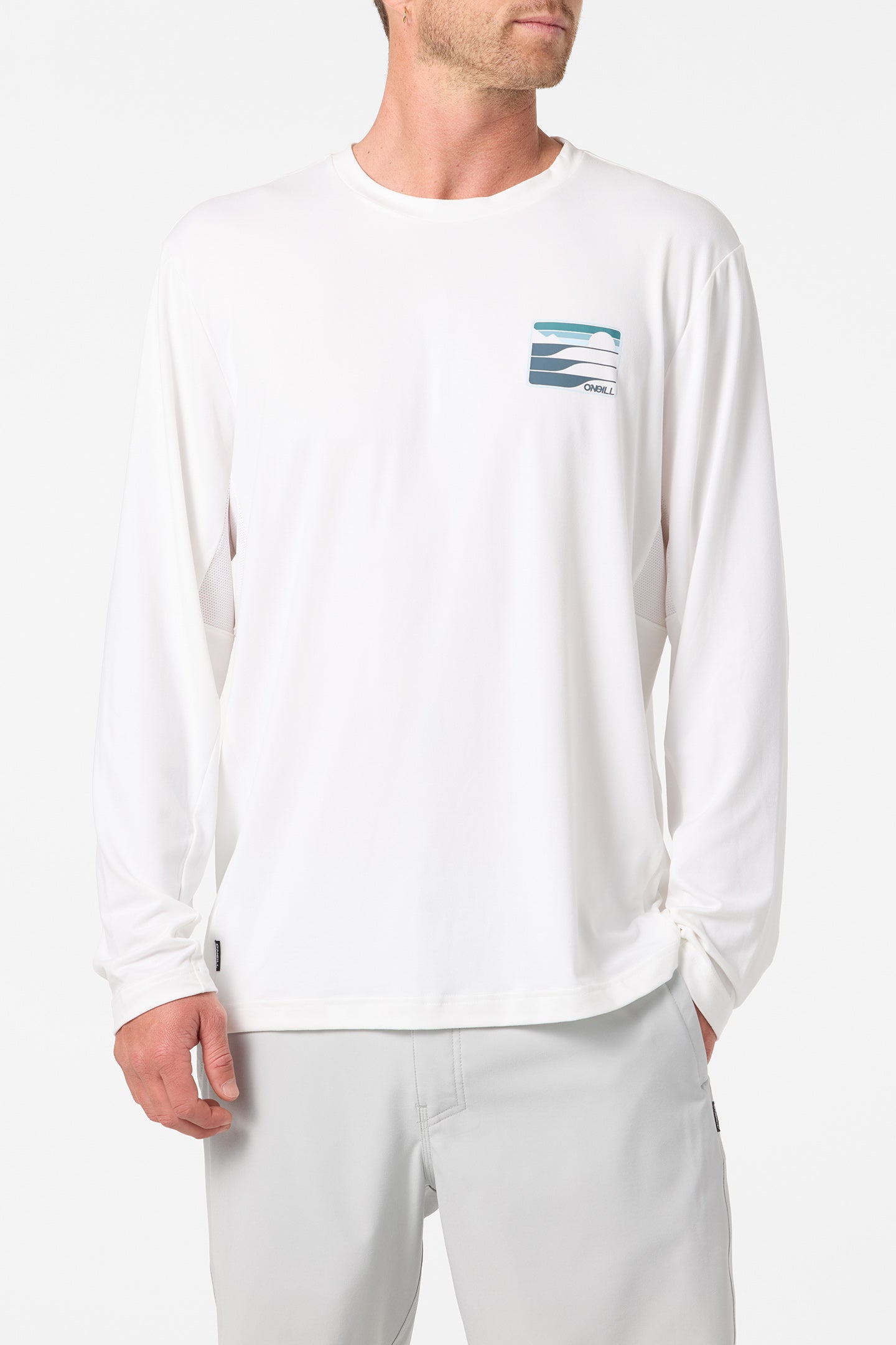 Dawn Upf Ls Tee Standard Fit Long Sleeve Tee - White | O'Neill