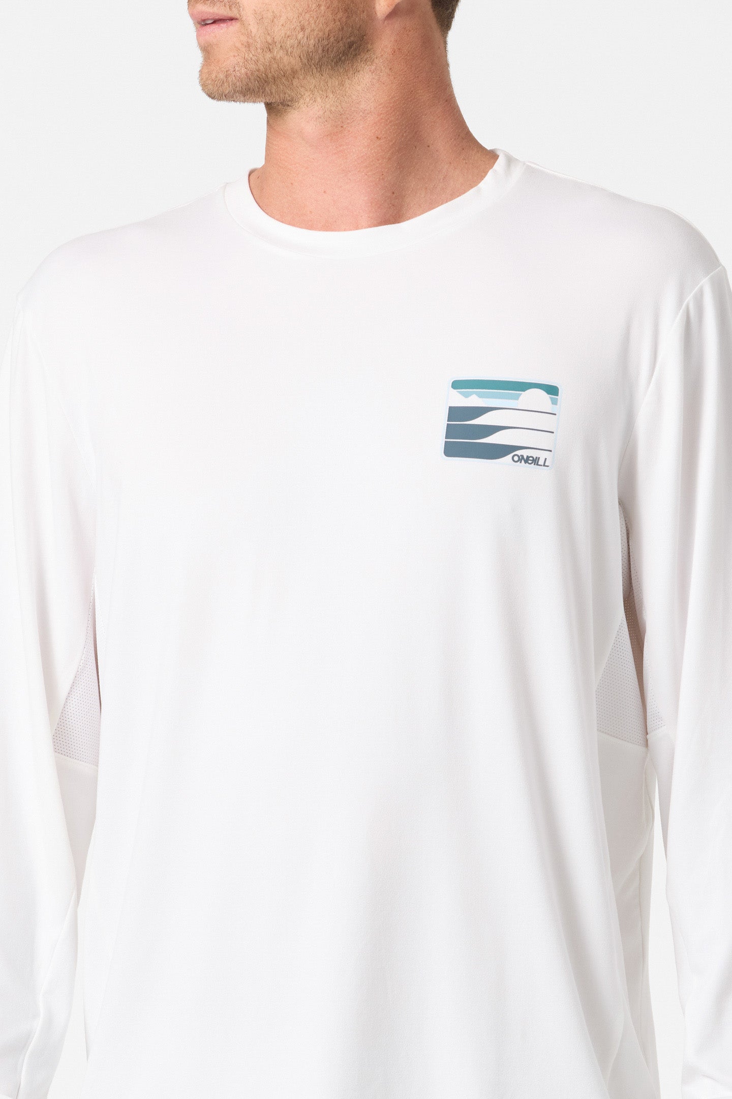 Dawn Upf Ls Tee Standard Fit Long Sleeve Tee - White | O'Neill