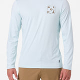 Hawaii Layout UPF Long Sleeve Shirt