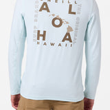Hawaii Layout UPF Long Sleeve Shirt