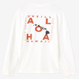 Hawaii Layout UPF Long Sleeve Standard Fit Tee