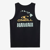 Square Up Hawaii Tank - Black | O'Neill