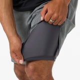 TRVLR Tech Lined 17" Hybrid Shorts