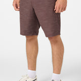 Portola Slub Check 20" Hybrid Shorts
