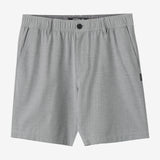 Reserve Light Check Elastic Waist 18" Hybrid Shorts
