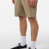 Reserve Light Check 19" Hybrid Shorts - Dark Khaki 2 | O'Neill