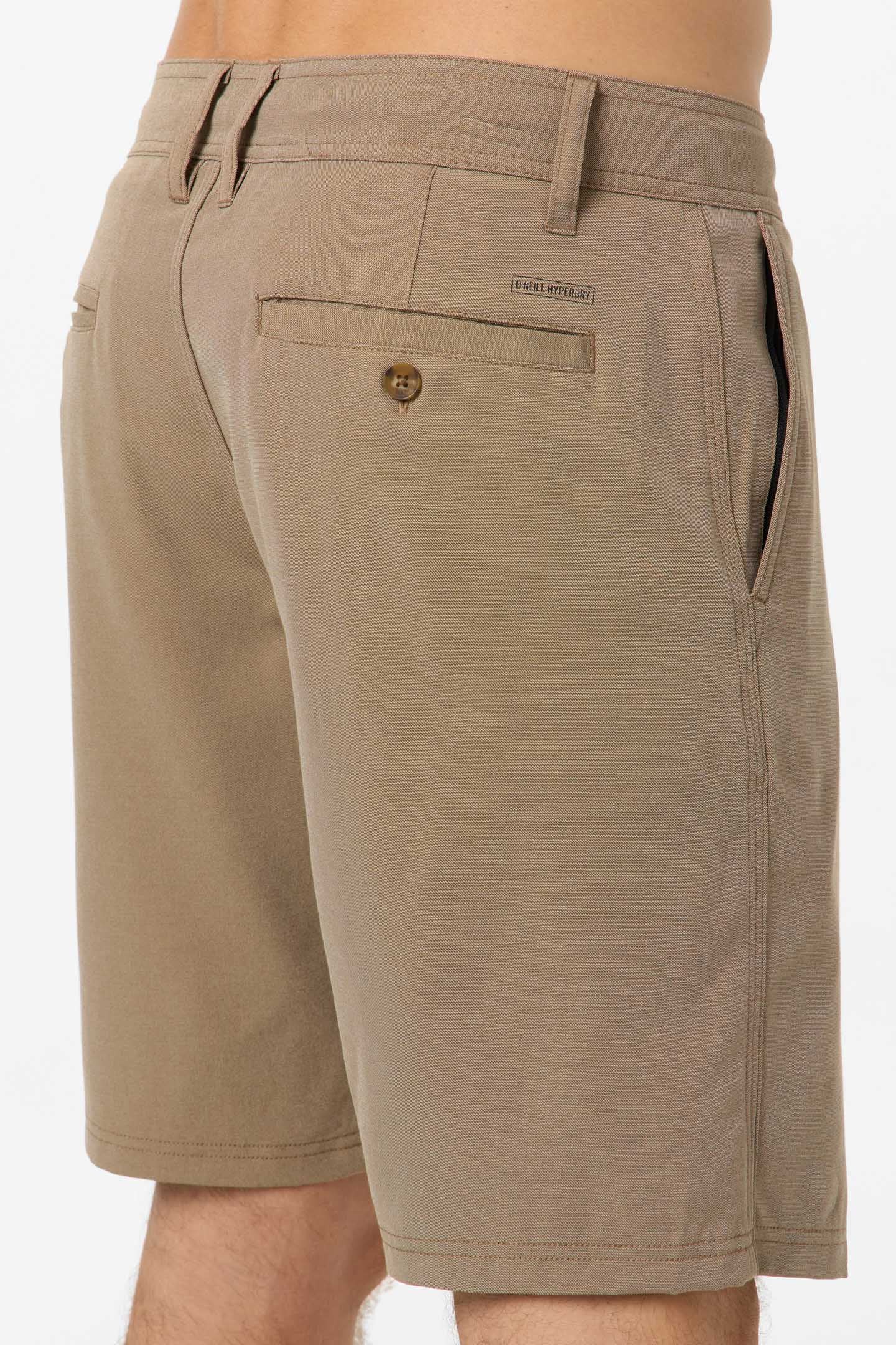 Reserve Light Check 19" Hybrid Shorts - Dark Khaki 2 | O'Neill