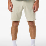 Reserve Light Check 19" Hybrid Shorts - Check w/ Morgan - Lt Khaki | O'Neill