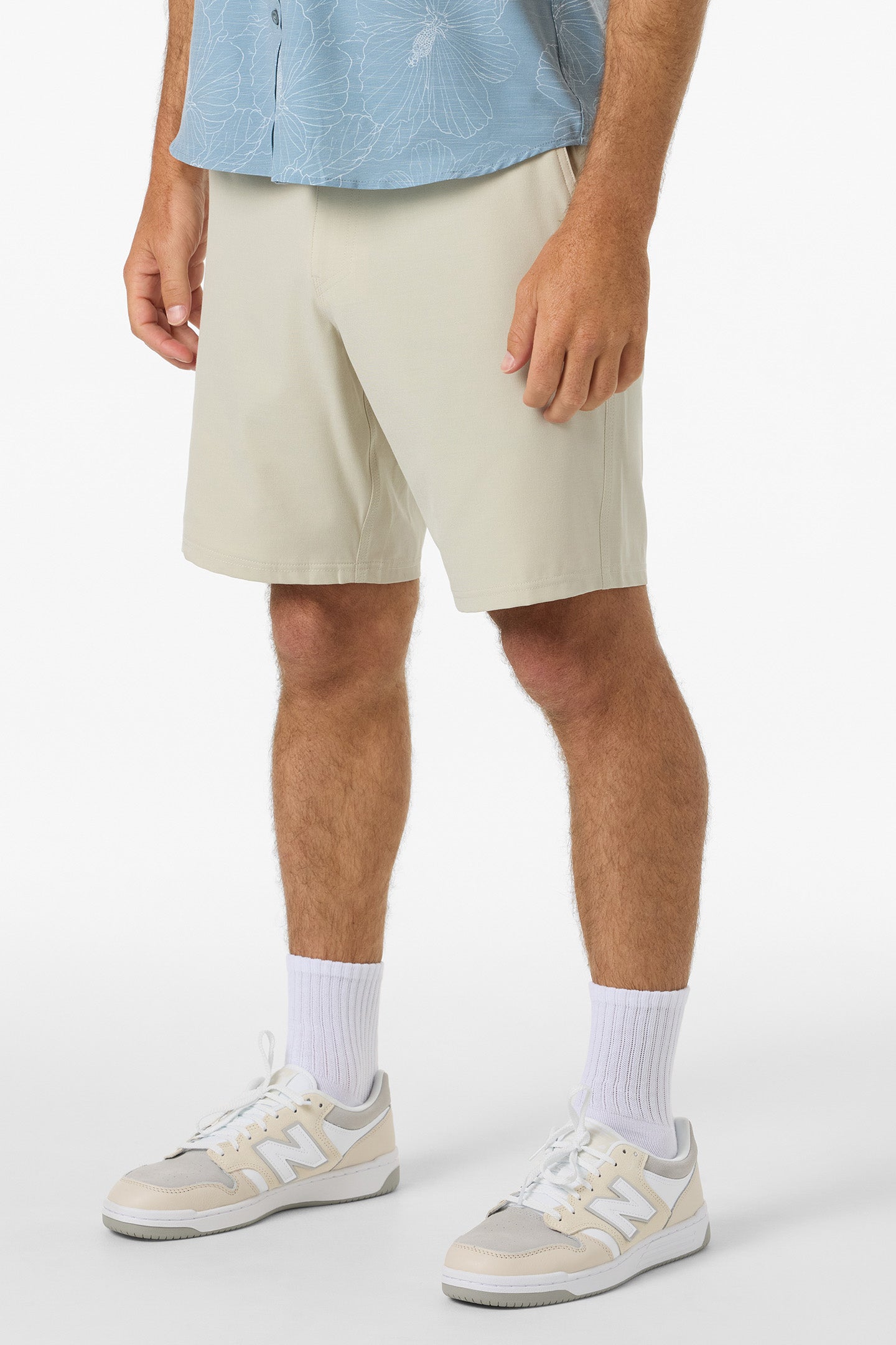 【OPTSTUFF】CREW SHORTS (KHAKI) XL Reserve Light Check 19