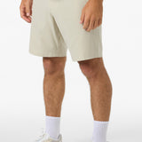 Reserve Light Check 19" Hybrid Shorts - Check w/ Morgan - Lt Khaki | O'Neill