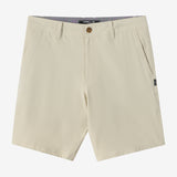 Reserve Light Check 19" Hybrid Shorts - Check w/ Morgan - Lt Khaki | O'Neill