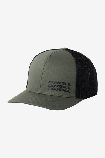 Stacked Stretch Fit Fitted Hat - Sage | O'Neill