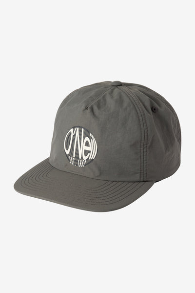 O'Riginals Cs Nylon Snapback Hat - Dark Shadow | O'Neill