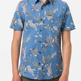 Boy's UPF Slub Standard Fit Shirt - Midnight Navy | O'Neill