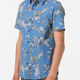 Boy's UPF Slub Standard Fit Shirt - Midnight Navy | O'Neill