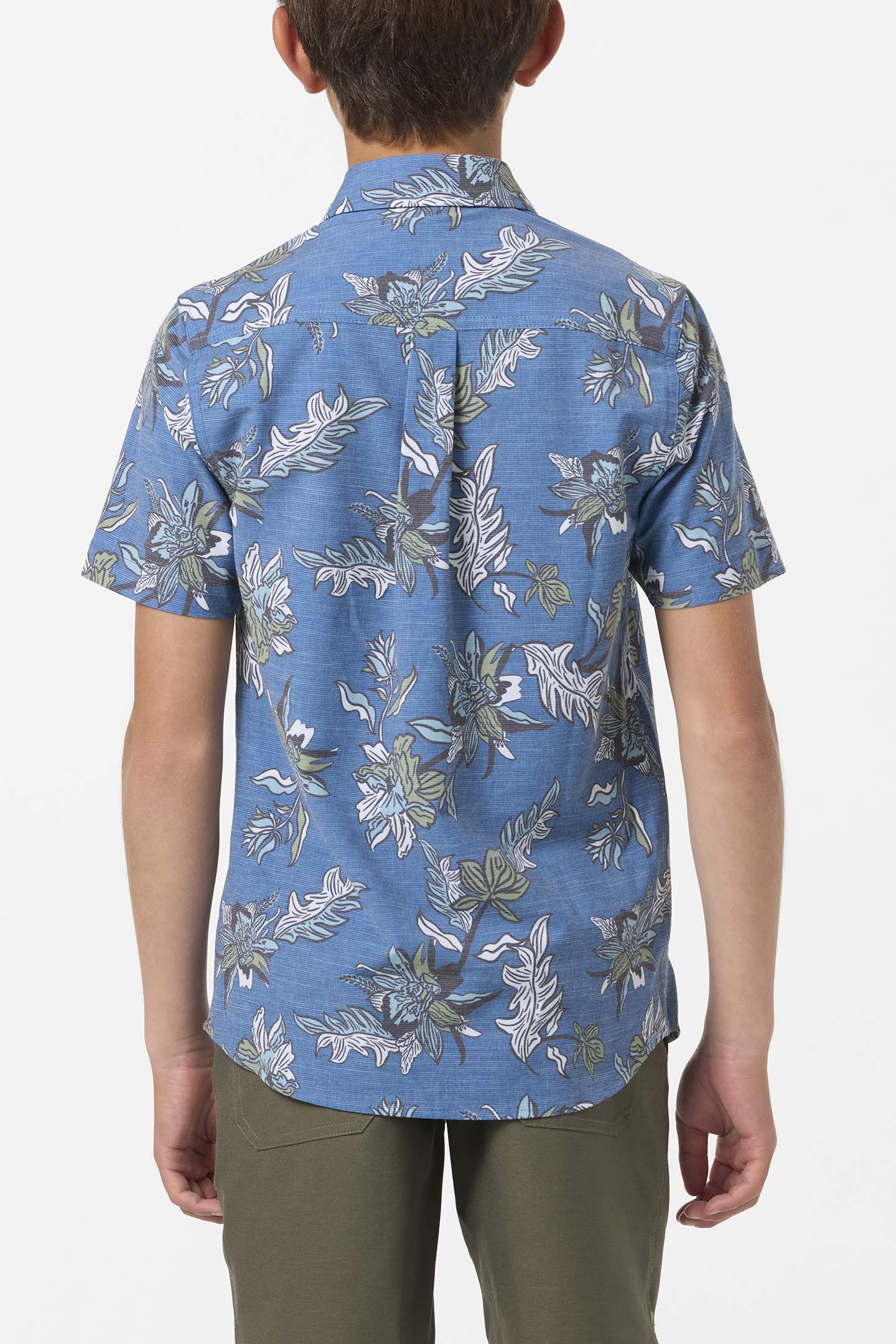 Boy's UPF Slub Standard Fit Shirt - Midnight Navy | O'Neill