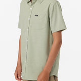 Boy's Light Check Standard Fit Woven Shirt